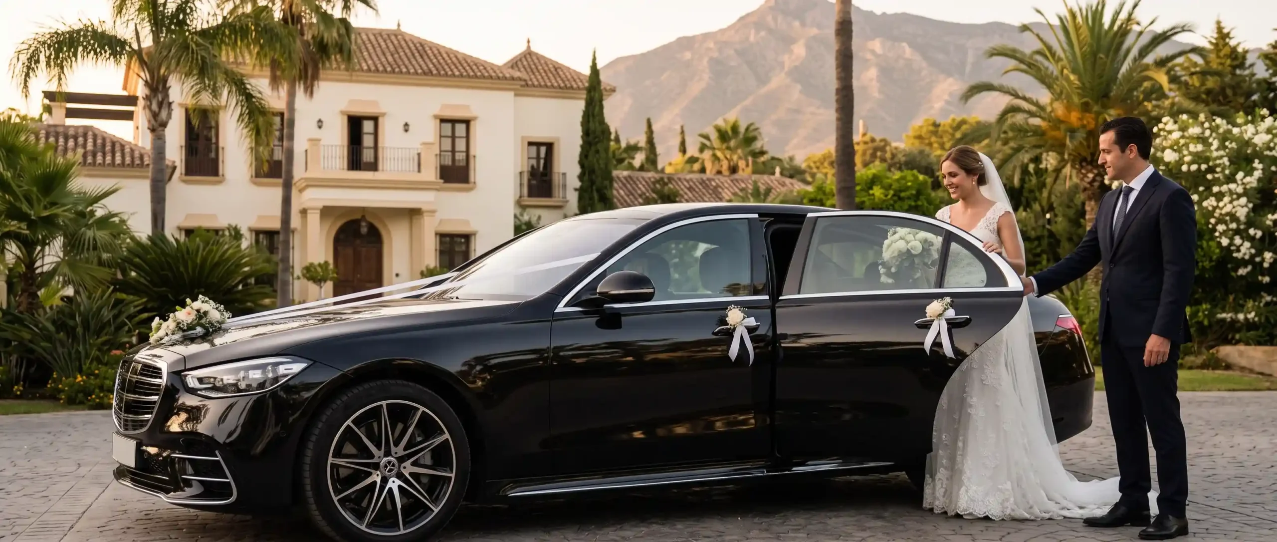 Wedding cars service in marbella