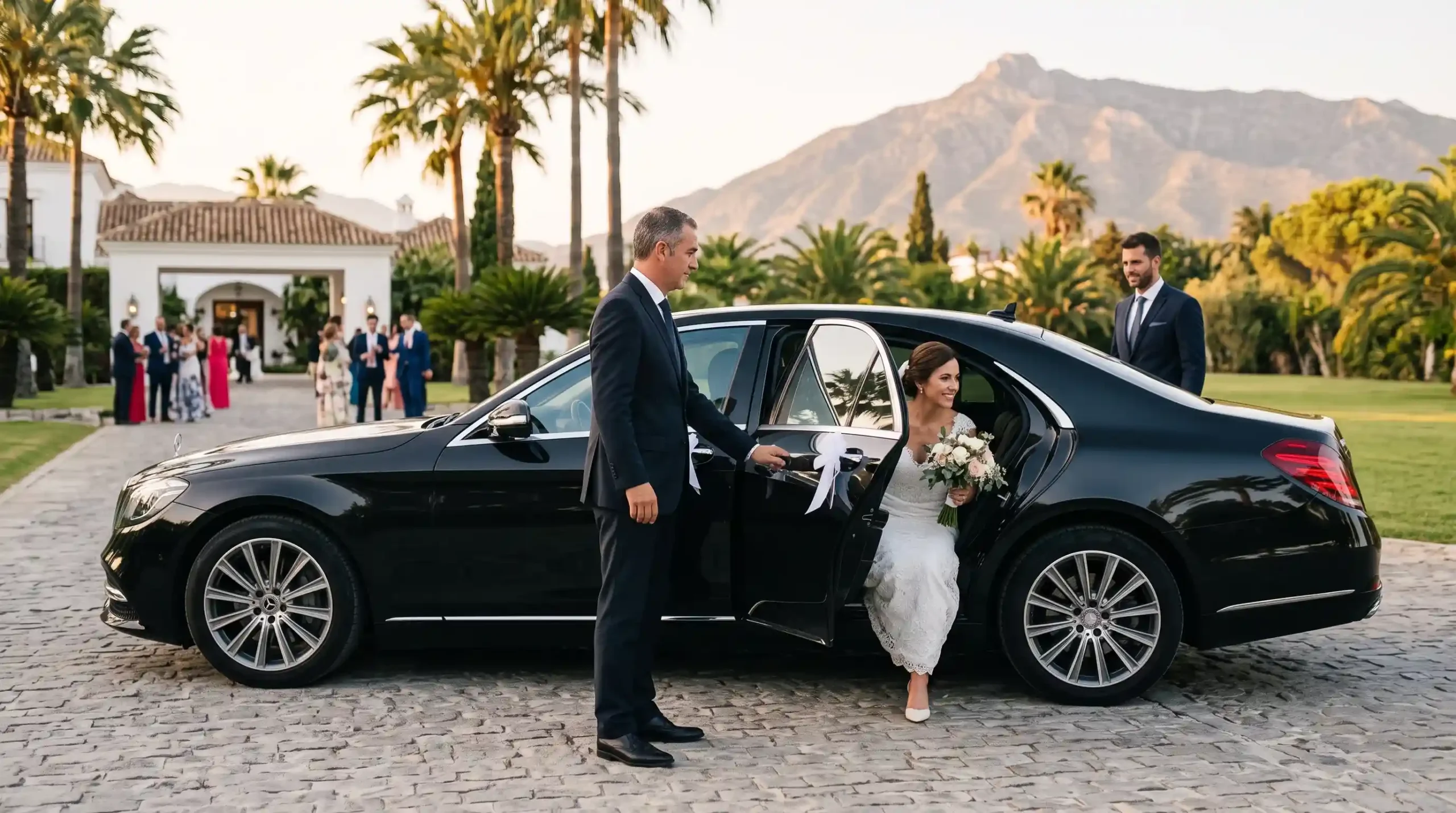 Wedding car service in Marbella